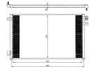 Exchanger Condenser OEM  | XR854219 - XR87068 | 0829.2006 - 35567 - 8FC351301231 - AC338001S - JR5036