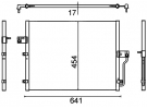 Exchanger Condenser OEM  | 6840009000 - 6840009001 - 6840009002 | 350018 - 8FC351310711 - AC643000S - DW5082