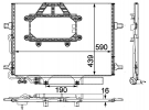 Exchanger Condenser OEM  | 2115000554 - A2115000554 |