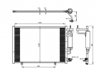 Warmtewisselaar Condensor OEM  | 1717509 - 1756718 - 1787028 - 1787029 | 350205 - FD5490D