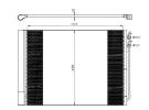 Exchanger Condenser OEM  | 64509149395 | 0802.2033 - 350033 - 8FC351309141 - 940110 - AC567000P - BWA5370D