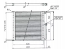 Permutador Condensador Sanden CONDENSEUR SANDEN |  | 30311516 - 88.12.0507.a - CO00113 - MFC-2046AE - MFC-2046AEE - MFC-2046AEF - SMFC-2046AE - SZ-RU35400E - UMFC-2046AE - UV5000 - UZ-RU35400E - Z-RU35400E - Z-RU35400EE - Z-RU35400EF