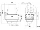 Warmtewisselaar Complete verwarming HEGOA Kablage HEGOA 2 - Sortie à droite -12V |  |