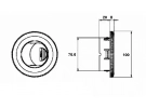 Luchtverdeler Luchtverdeler ventilatie BOUCHE DE VENTILATION | 4460653 - P4243205E | 334-220-0016