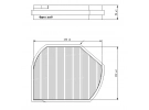 Air distribution Pollen cabin filter FILTRE POUSSIERE |  | 698160 - LA13 - MP044