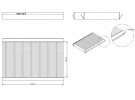 Diffusion d'air Filtre pollen Filtre habitacle FILTRE POUSSIERE | JKR500010 | MP176