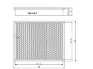 Diffusion d'air Filtre pollen Filtre habitacle FILTRE POUSSIERE | 112-7448 - 1127448 |