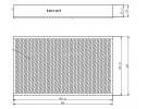 Luchtverdeler Pollen- & Cabinefilter FILTRE POUSSIERE | 11703980 - VOE11703980 |