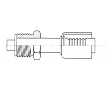 Fitting Steel reduced diameter fittings Straight MALE ORING