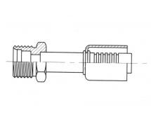 Fitting Steel reduced diameter fittings Straight MALE ORING INSERT FEMELLE