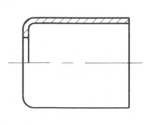 Fitting Steel reduced diameter fittings Piston skirt MODULE 6