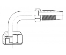 Conexão Reutilizável 90° FEMELLE ORING