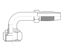 Koppeling Herbruikbaar 90° FEMELLE FLARE