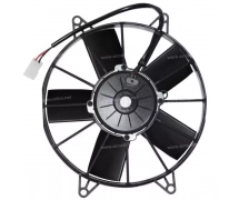 Ventilateur Soufflant 12V Pale : Ø255 SPAL - Ø = 255 - EPAIS = 95.4