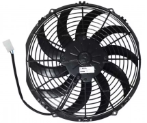 Fan Blowing 12V Blade : Ø130 SPAL - Ø = 130 - EPAIS = 63