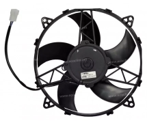 Ventilateur Aspirant 24V Pale : Ø280 SPAL - Ø = 280 - EPAIS = 65.4