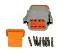 Repuesto eléctrico Conector DEUTSCH Kit 8 VOIES DT06-8S