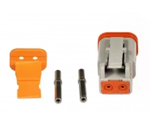 Repuesto eléctrico Conector DEUTSCH Kit 2 VOIES DT06-2S