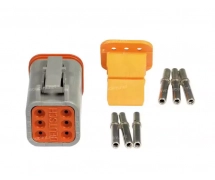 Componente elétrico Conector DEUTSCH Kit 6 VOIES DT06-6S