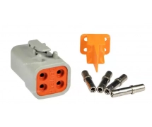 Repuesto eléctrico Conector DEUTSCH Kit 4 VOIES DTP06-4S