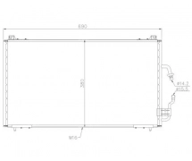 Serpentin Condensador OEM