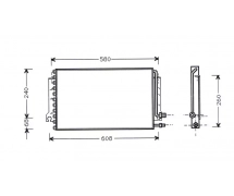 Permutador Condensador OEM