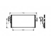 Permutador Condensador OEM