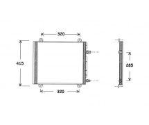 Permutador Condensador OEM