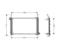 Permutador Condensador OEM