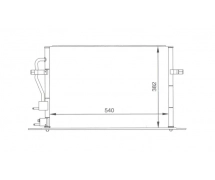 Permutador Condensador OEM