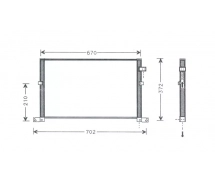 Permutador Condensador OEM