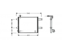 Permutador Condensador OEM