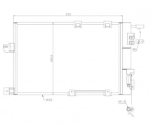 Permutador Condensador OEM