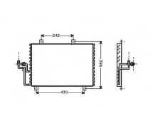 Permutador Condensador OEM