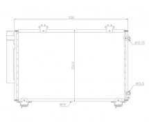 Permutador Condensador OEM