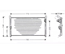 Permutador Condensador OEM