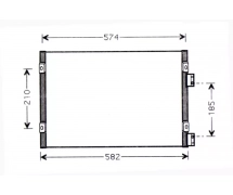 Permutador Condensador OEM