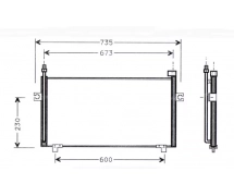 Permutador Condensador OEM