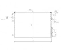 Permutador Condensador OEM