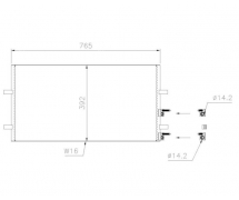 Exchanger Condenser OEM