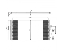 Permutador Condensador OEM