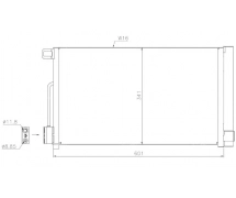 Warmtewisselaar Condensor OEM