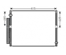 Exchanger Condenser OEM CONDENSEUR TOYOTA CLIM AV/AR