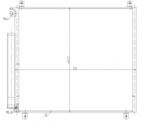 Exchanger Condenser OEM Avec déshydrateur