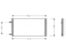 Echangeur Condenseur Delphi Delphi 52465398